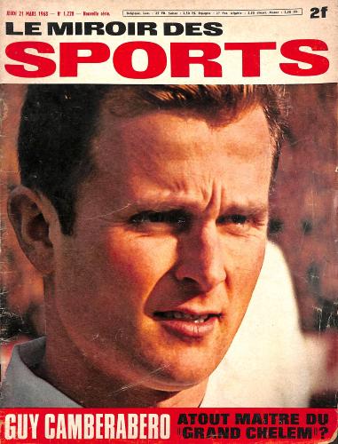 BUT ET CLUB LE MIROIR DES SPORTS N°1228 DU 21 MARS 1968