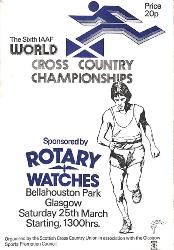 PROGRAMME OFFICIEL CHAMPIONNAT DU MONDE DE CROSS-COUNTRY 1978