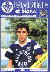 Journal officiel des Girondins de Bordeaux F.C. N°73 du 7 mai 1985