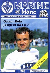 Journal officiel des Girondins de Bordeaux F.C. N°87 du 14 décembre 1985
