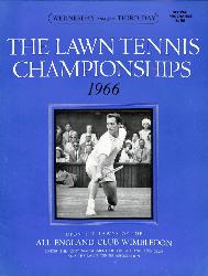 Programme du Tournoi de Wimbledon du 22 juin 1966