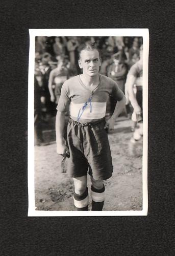 CARTE PHOTO DE LOUIS WOJTKOWIAK AU RACING PARIS RCP