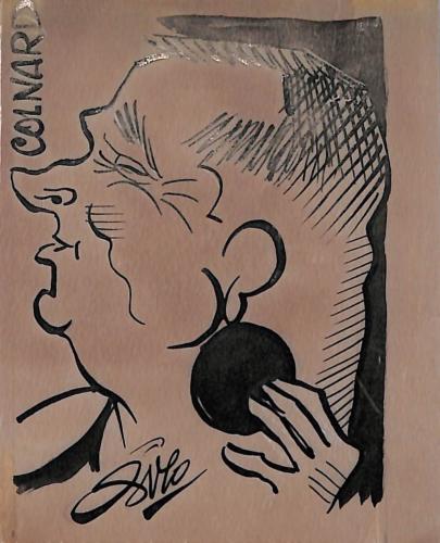 Caricature originale de Pierre COLNARD (FR) Athlétisme