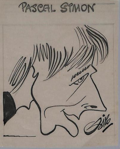 Caricature originale de Pascal SIMON (FR)
