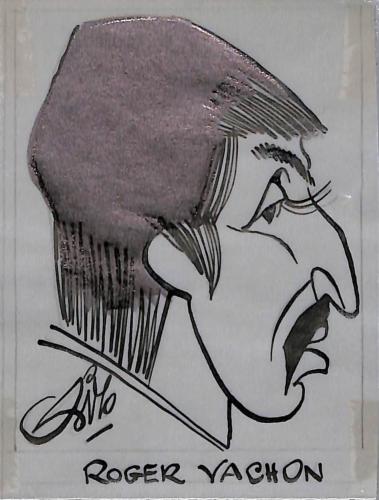 Caricature originale de Roger VACHON (FR)