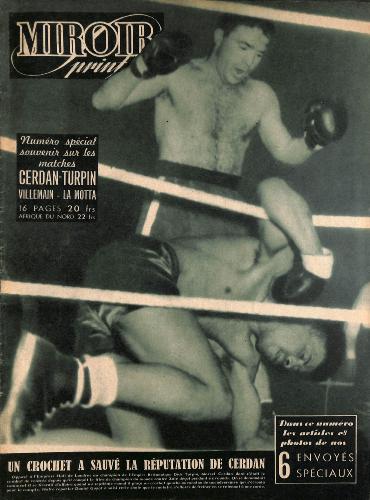 MIROIR SPRINT N° SPECIAL SOUVENIR CERDAN 1949