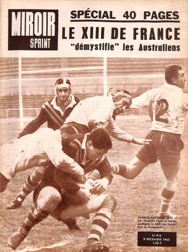 MIROIR SPRINT N°914 DU 9 DECEMBRE 1963