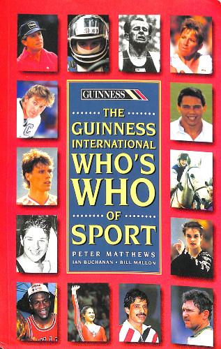 LIVRE « GUINNESS INTERNATIONAL WHO'S WHO OF SPORT »