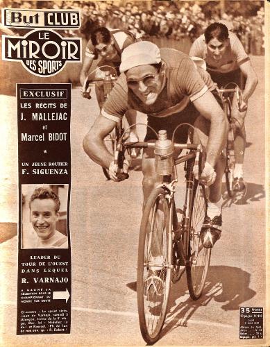 BUT ET CLUB LE MIROIR DES SPORTS N°420 DU 10 AOÛT 1953
