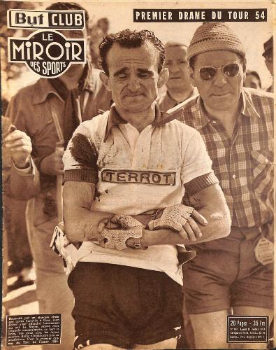 BUT ET CLUB LE MIROIR DES SPORTS N°467 DU 12 JUILLET 1954