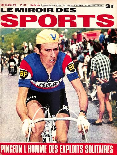 BUT ET CLUB LE MIROIR DES SPORTS N°1241 DU 18 JUILLET 1968