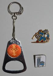 LOT OBJETS LAKE PLACID 1980