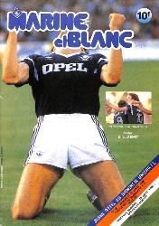 Journal officiel des Girondins de Bordeaux F.C. N°96 du 22 août 1986