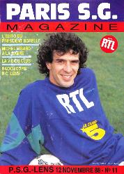 Magazine du Paris S.G. N°11 du 12 novembre 1988