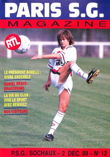 Magazine du Paris S.G. N°12 du 2 décembre 1989