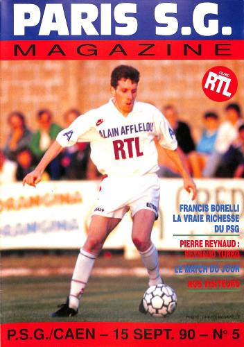 Magazine du Paris S.G. N°5 du 15 septembre 1990