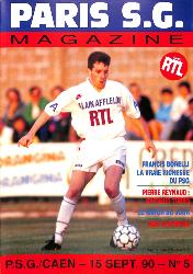 Magazine du Paris S.G. N°5 du 15 septembre 1990