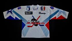 MAILLOT DE HOCKEY SUR GLACE N°8 LIGUE MAGNUS BLANC