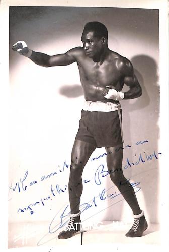 Carte photo dédicacée par Baitling Hai.