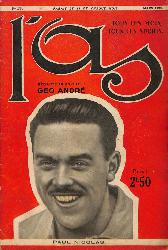REVUE L'AS N°13 DE MARS 1928 PAR GEORGES « GÉO » ANDRÉ