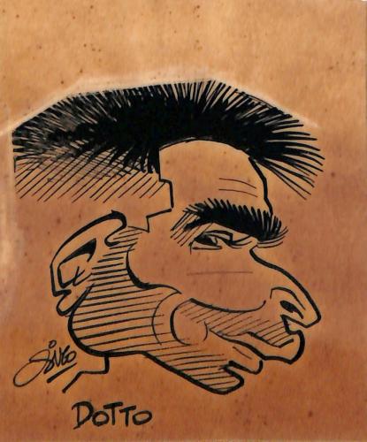 Caricature originale de Jean DOTTO (FR)