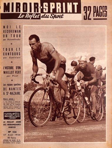MIROIR SPRINT N°534 DU 27 AOUT 1956