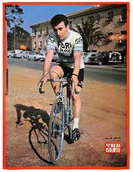 PHOTO DE LUCIEN AIMAR SUPPLÉMENT DU MIROIR DU CYCLISME 1965