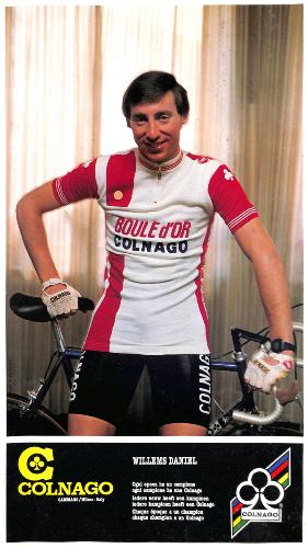 PHOTO PUBLICITAIRE DE WILLEMS DANIEL COLNAGO BOULE D'OR