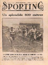 SPORTING N°1013 DU 1 JUILLET 1930