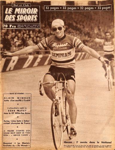 BUT ET CLUB LE MIROIR DES SPORTS N°678 DU 24 MARS 1958