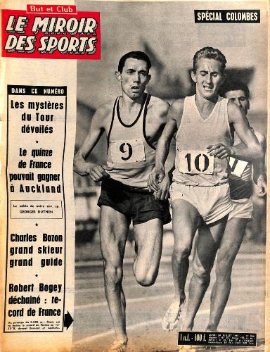 BUT ET CLUB LE MIROIR DES SPORTS N°866 DU 24 JUILLET 1961