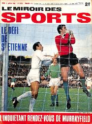 BUT ET CLUB LE MIROIR DES SPORTS N°1218 DU 11 JANVIER 1968