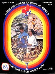 ALBUM SOUVENIR OFFICIEL DE LA COUPE DU MONDE ATHLÉTISME 1979