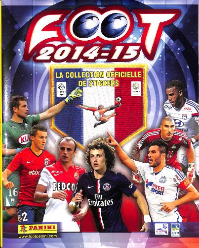 ALBUM PANINI VIDE FOOTBALL 2014-15