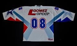 MAILLOT DE HOCKEY SUR GLACE N°8 LIGUE MAGNUS BLANC