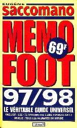 GUIDE « MÉMO FOOT » 97/98 PAR E. SACCOMANO