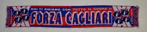 ÉCHARPE FOOTBALL CAGLIARI CALCIO