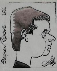 Caricature originale de Stephen ROCHE (IRL)