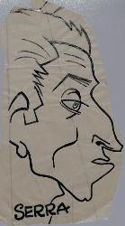 Caricature originale de Francesco SERRA (ITA)