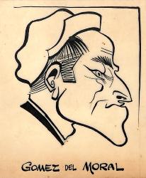 Caricature originale d'Antonio GOMEZ DEL MORAL (ESP)