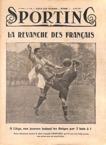 SPORTING N°1008 DU 27 MAI 1930