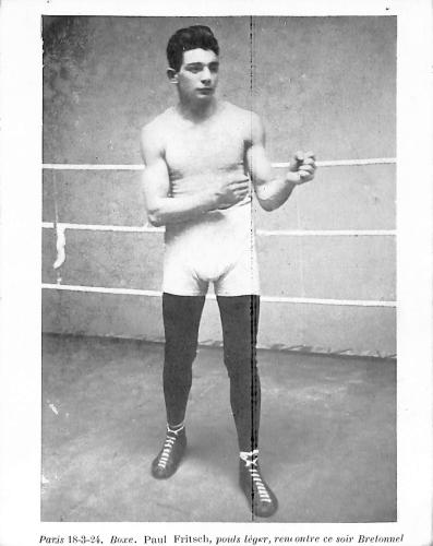PHOTO ORIGINALE DE PRESSE DE PAUL FRITSCH DU 18 MARS 1924