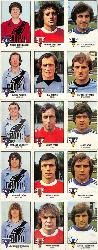 PLANCHE DE 15 VIGNETTES PANINI DE L'ALBUM PANINI FOOTBALL 79