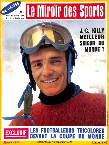 BUT ET CLUB LE MIROIR DES SPORTS N°1114 DU 13 JANVIER 1966