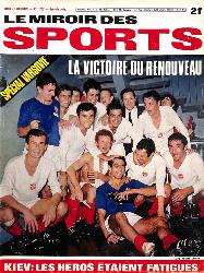 BUT ET CLUB LE MIROIR DES SPORTS N°1202 DU 21 SEPTEMBRE 1967