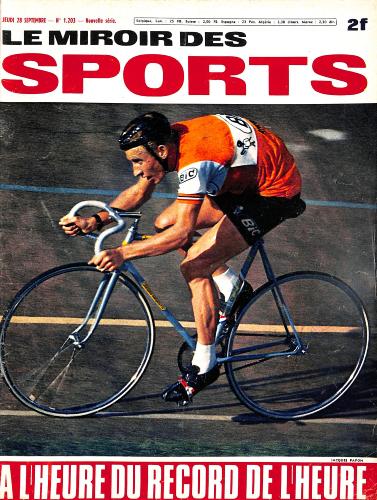BUT ET CLUB LE MIROIR DES SPORTS N°1203 DU 28 SEPTEMBRE 1967