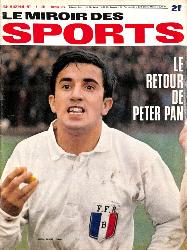 BUT ET CLUB LE MIROIR DES SPORTS N°1211 DU 23 NOVEMBRE 1967