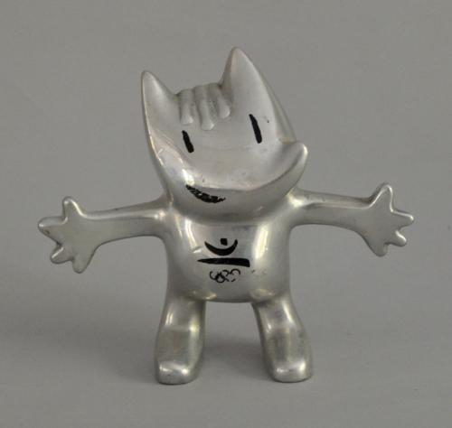MASCOTTE COBI ARGENTÉE BARCELONE 1992