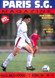 Magazine du Paris S.G. N°18 du 7 avril 1990