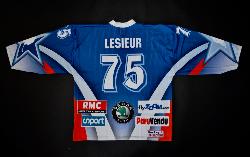 MAILLOT DE HOCKEY SUR GLACE DE LESIEUR N°75 LIGUE MAGNUS